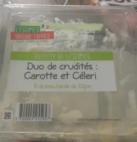 Duo de crudites: carotte et celeri