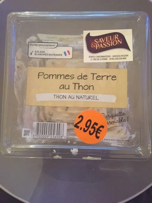 Pommes De Terre Au Thon