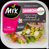 Salade&fusilli jambon fromage boursin