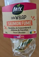 Wrap saumon fumé