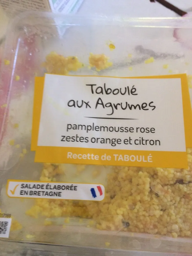 Taboulé aux Agrumes