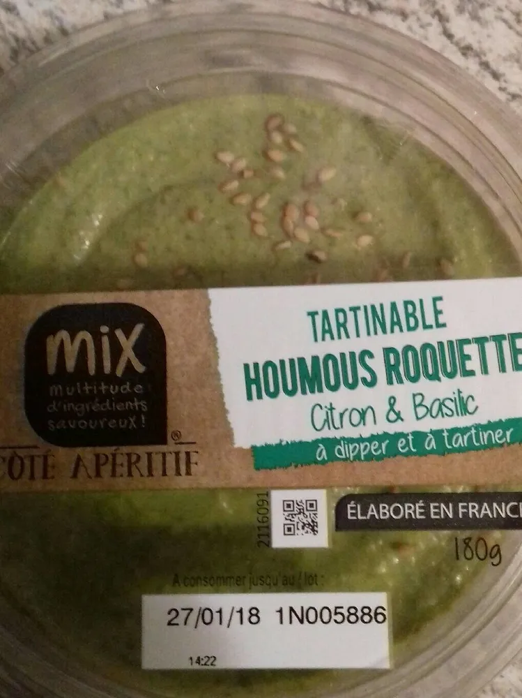 Houmous roquette