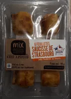 Feuilletés saucisse de Strasbourg