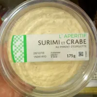 Surimi et Crabe au Piment d'Espelette