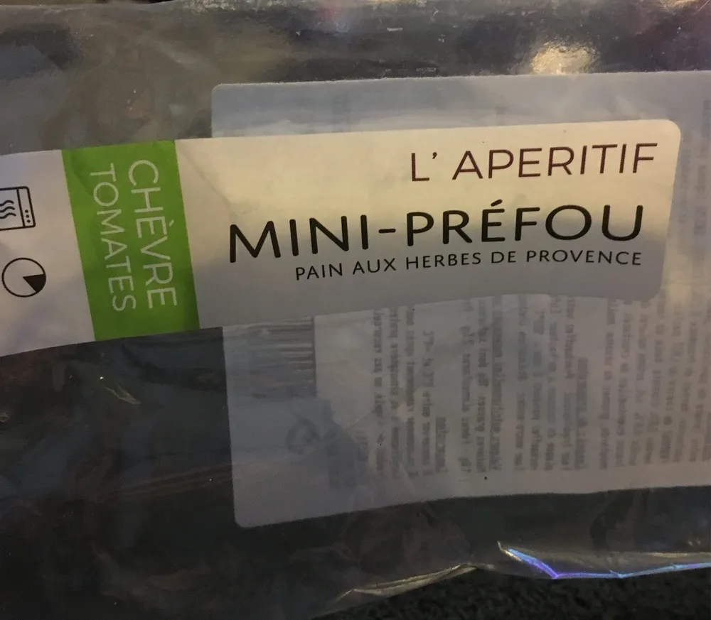 Mini préfou chèvre tomates