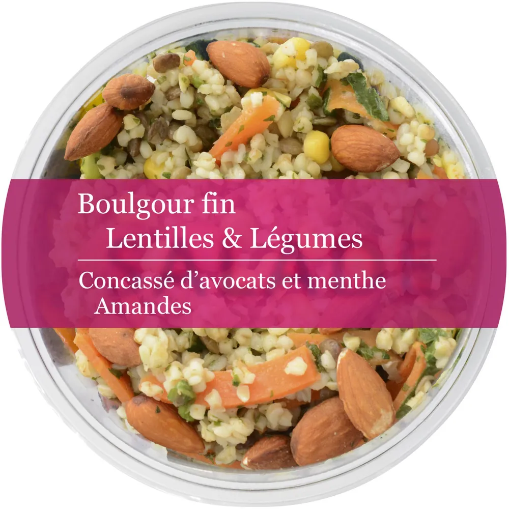 BOULGOUR FIN LENTILLES & LEGUMES