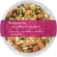 BOULGOUR FIN LENTILLES & LEGUMES