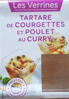 Tartare de courgettes poulet et curry