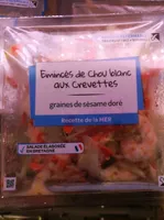 Salade de chou blanc aux crevettes Mix Buffet