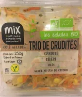 Trio de crudités