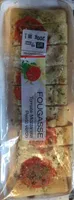 Fougasse tomate mozzarella et pesto verde