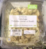 Conchiglie Tomates cerise & basilic