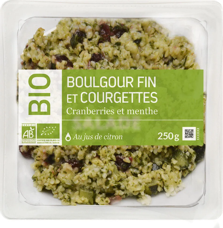 BOULGOUR FIN ET COURGETTES BIO
