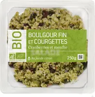 BOULGOUR FIN ET COURGETTES BIO