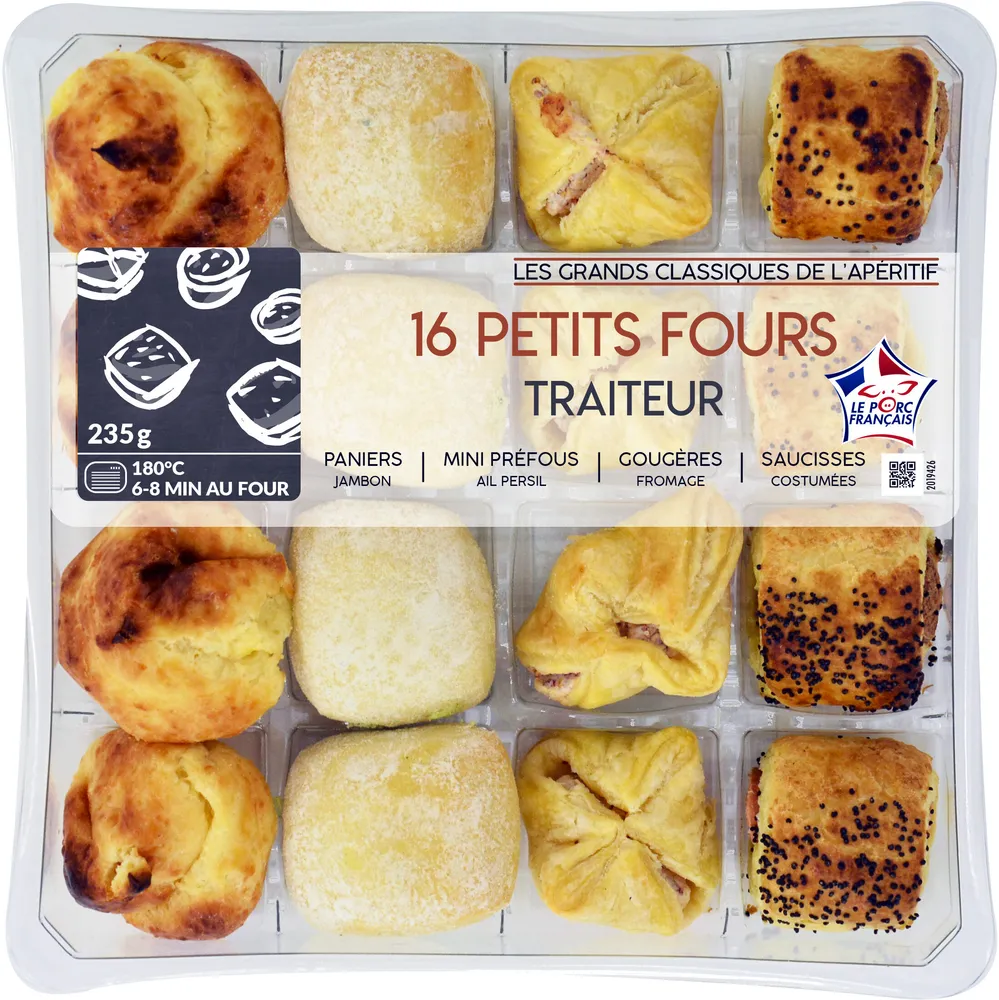 16 PETITS FOURS TRAITEUR