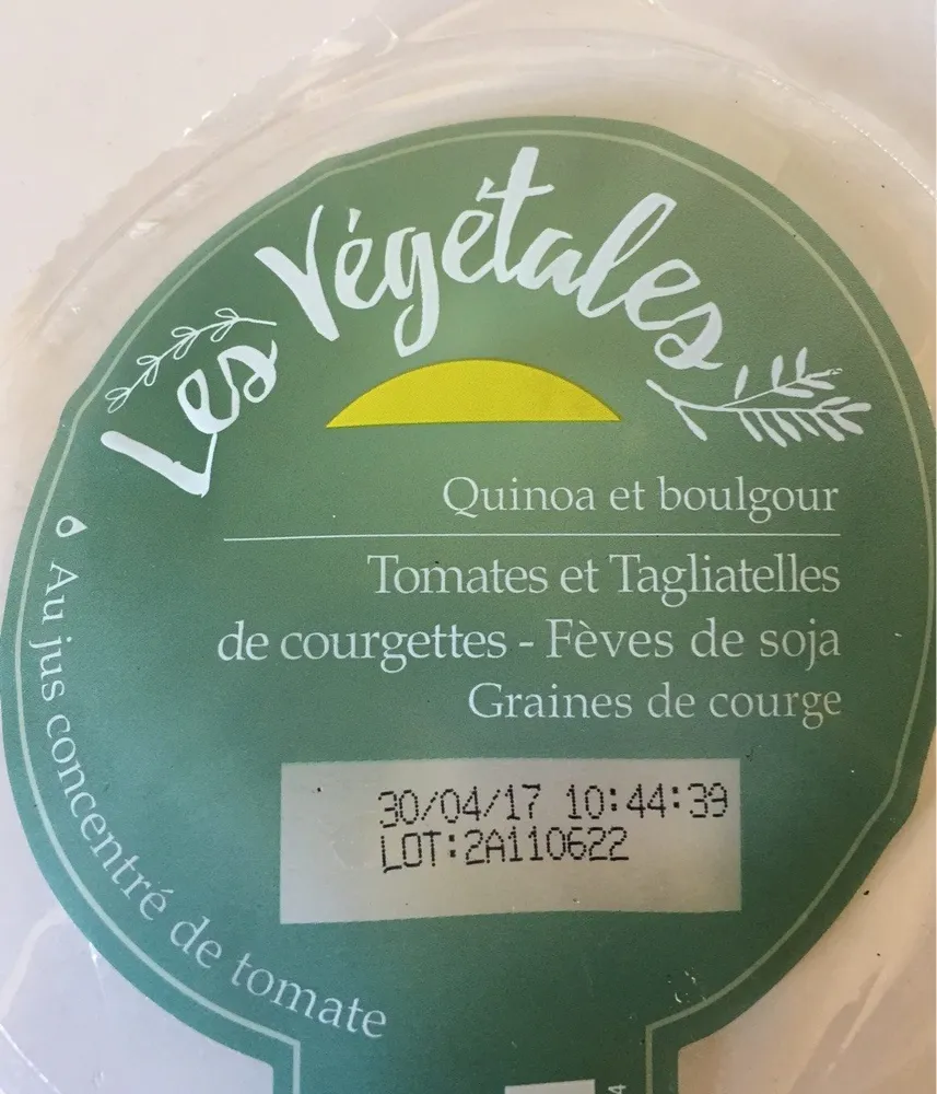 Salade de quinoa tagliatelles de courgettes Mix Buffet