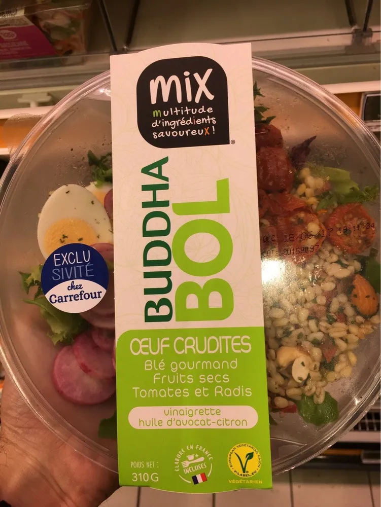 Buddha Bol Œuf Crudités, 310g