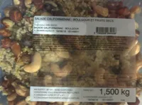 Salade californienne boulgour et fruits secs