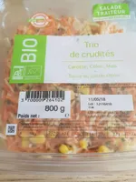 Trio de crudités bio