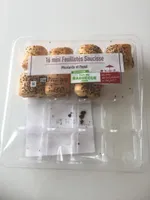mini feuilletés saucisse
