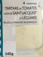 Tartare de tomates noix de saint jacques