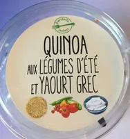Quinoa aux legumes d'été et yaourt grec