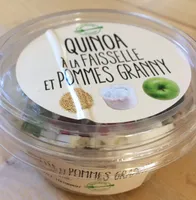 Quinoa à la faisselle et pommes granny