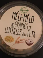 Meli melo graine et lentilles feta