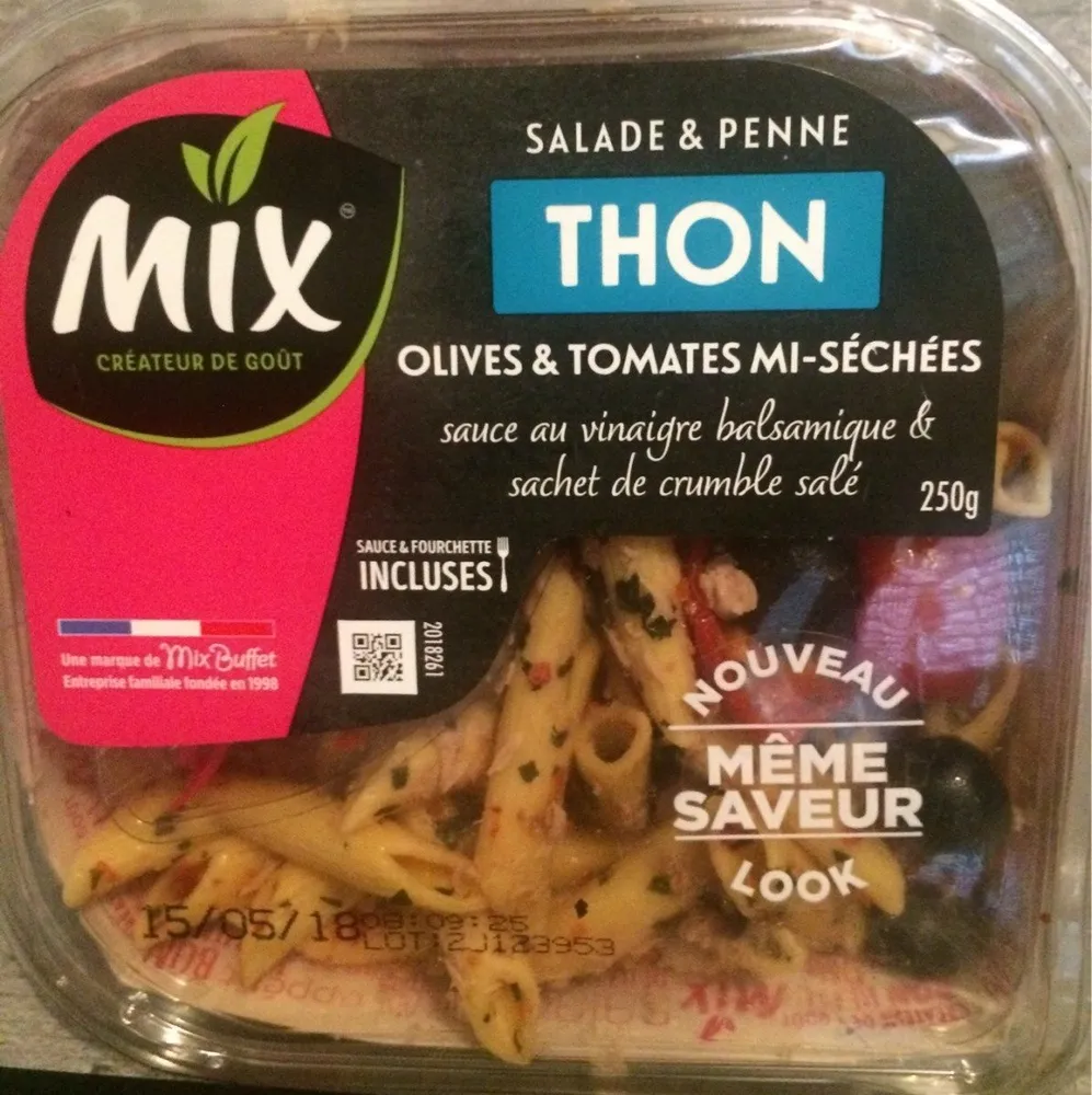 Salade & Penne Thon, 250g