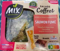 Salade saumon fumé