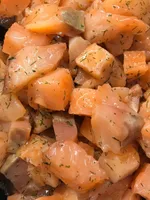 Saumon fumé a l'aneth