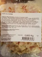 Torti au surimi