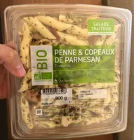 Penne & Copeaux de Parmesan