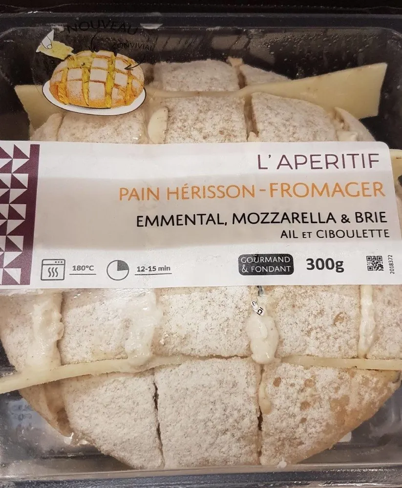 Pain hérisson fromager