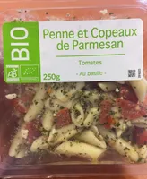 Penne et Copeaux de Parmesan
