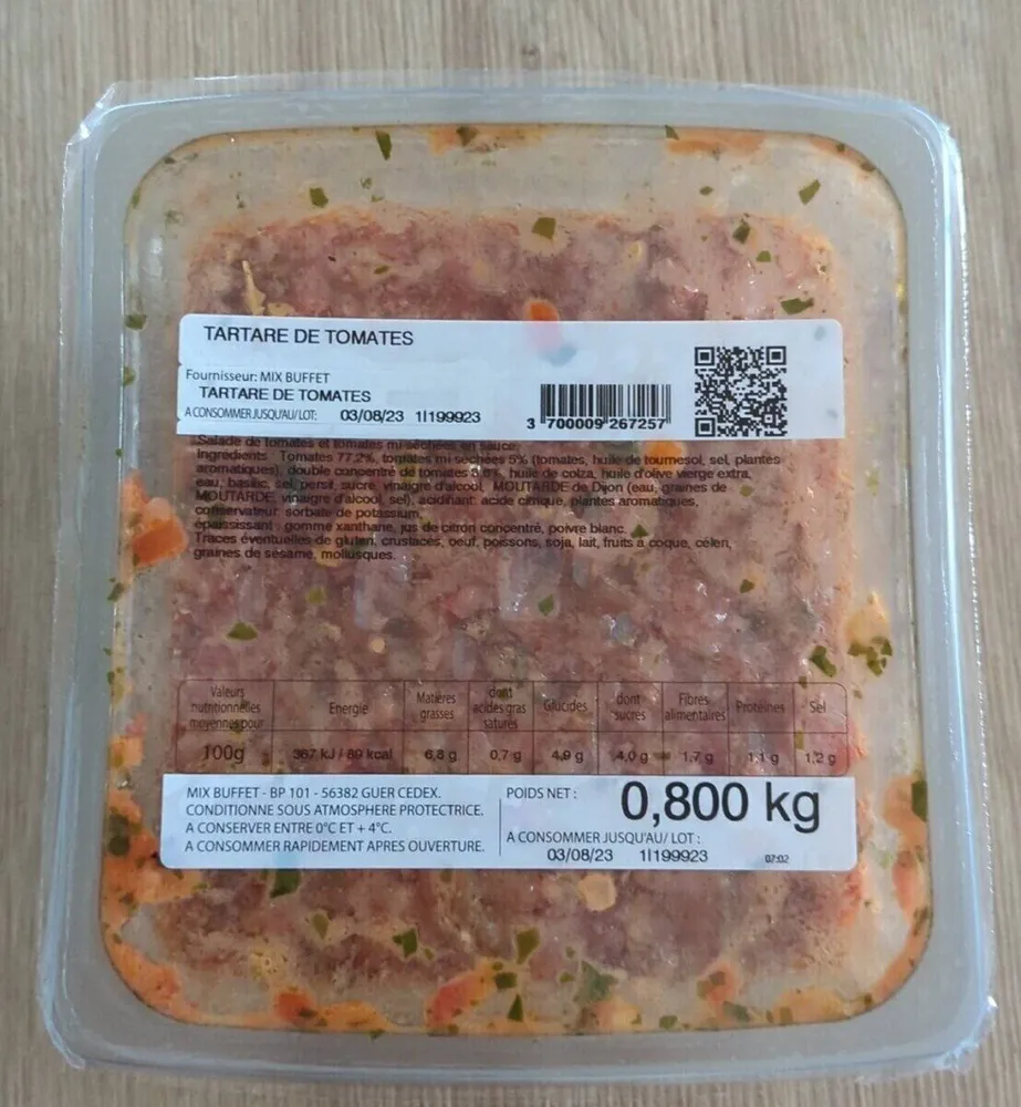 Tartare de tomates