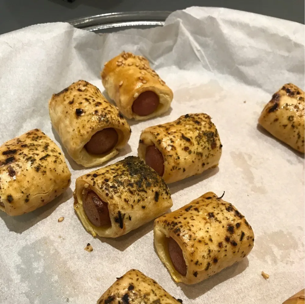 Mini feuilletetés saucisse de volaille