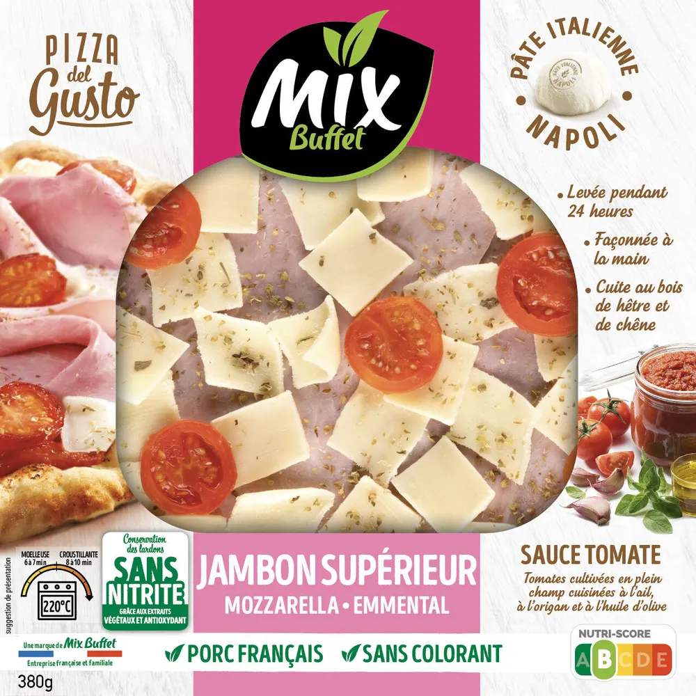 Pizza Del Gusto Jambon Supérieur