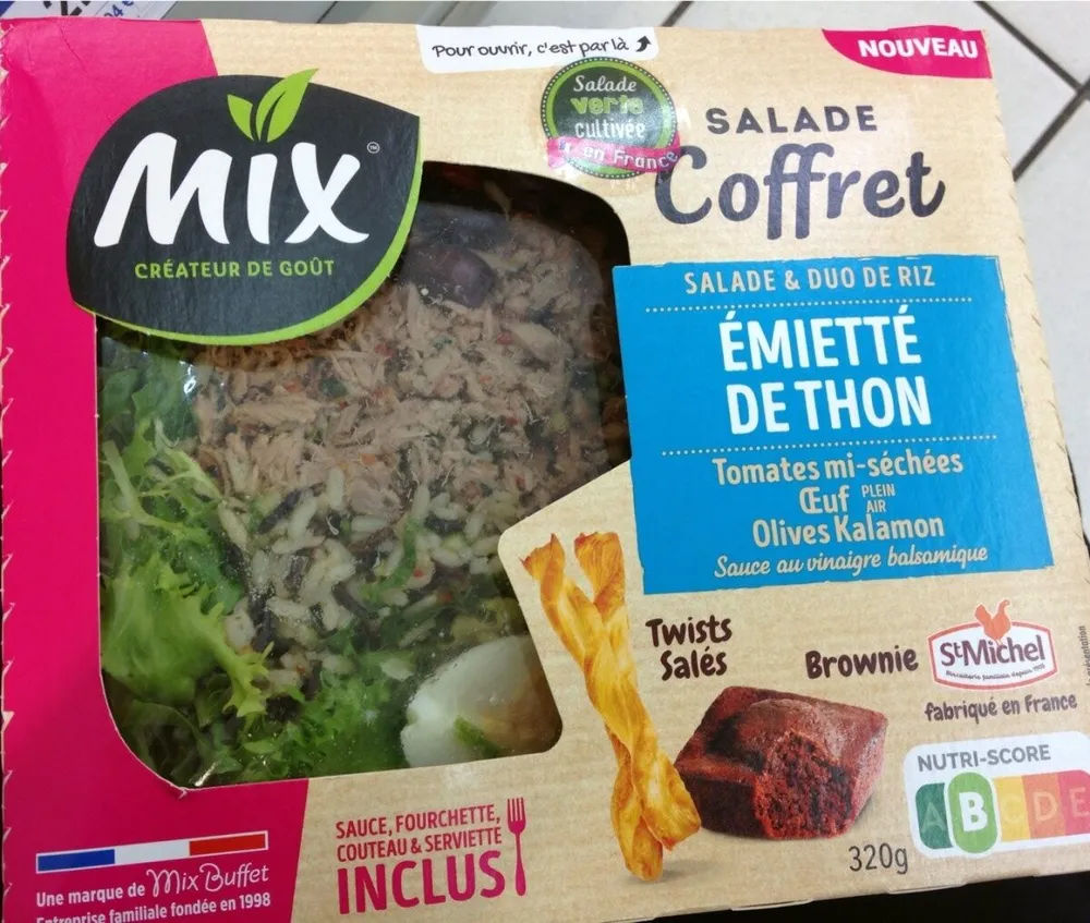 Salade Emietté de thon