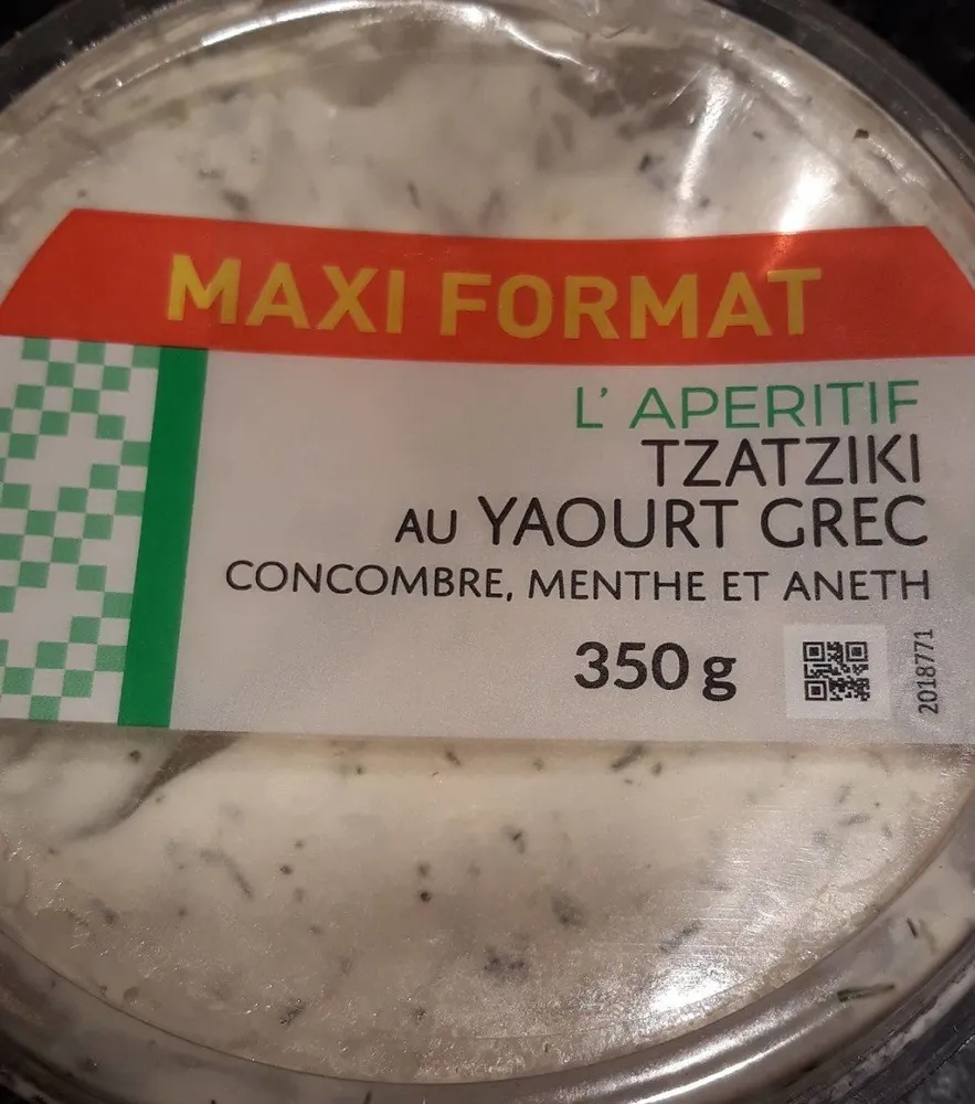 Tzatziki au yaourt grec
