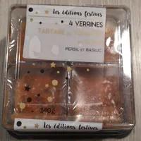 4 verrines tartare de tomates et thon