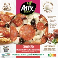 Pizza del gusto chorizo