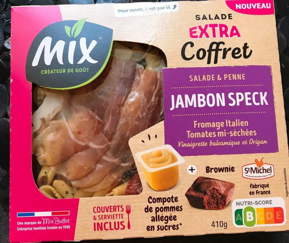 Salade extra coffret jambon speck