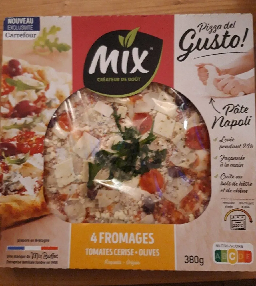 Pizza del gusto 4 fromages