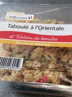 Taboulé à l'Orientale et Tartare de tomates