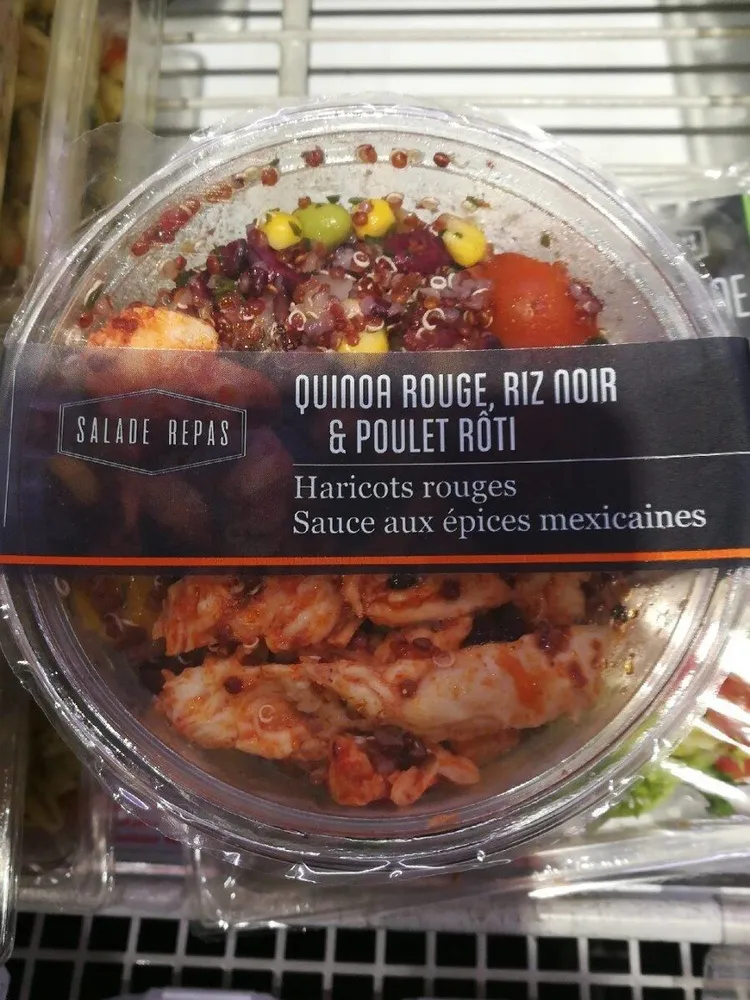 Quinoa Rouge, Riz Noir & Poulet Rôti