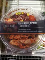 Quinoa Rouge, Riz Noir & Poulet Rôti