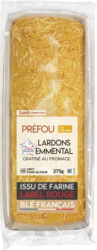 Préfou Lardons Emmental