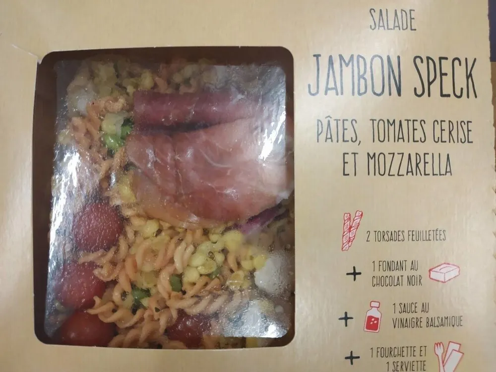 Salade jambon speck