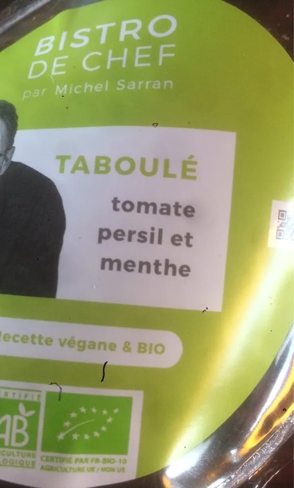 Taboulé tomate persil et menthe bio